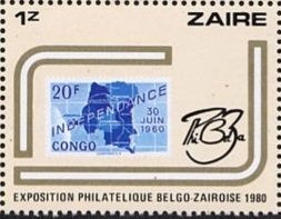 Exposition Philatelique Belgo-Zairoise