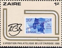 Exposition Philatelique Belgo-Zairoise