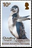 Stamp, Chinstrap Penguin, British Antarctic Territory (BAT),  , Animals (Fauna), Birds, Penguins