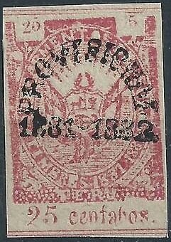 Revenue Stamp Overprinted