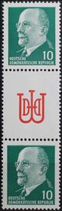 Gutter Pairs, Ulbricht,Walter, Germany, Democratic Republic,  , Famous People, Heads of State, Men, Politicians
