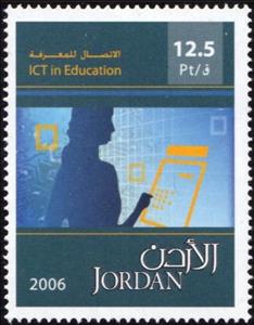 Stamp, ICT in education, Jordan,  