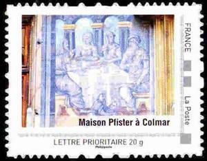 Stamp, Maison Pfister à Colmar, France,  