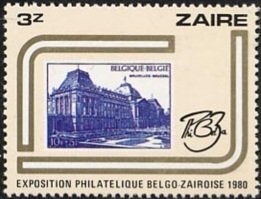 Exposition Philatelique Belgo-Zairoise