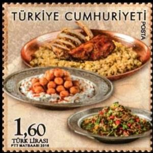 Stamp, Gaziantep, creative city of gastronomy, Turkey,  , Food, Gastronomy