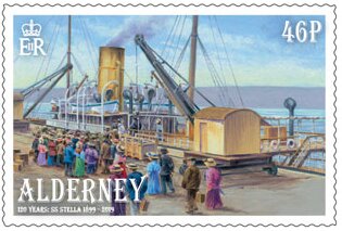 SS Stella at Southampton Docks
