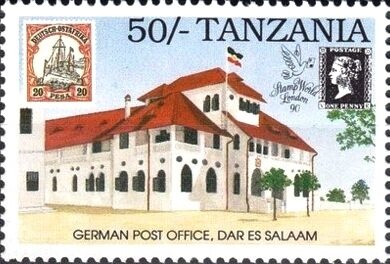 German Post Office at Dar Es Salaam