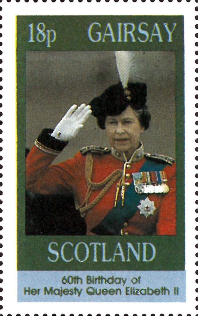 60th Birthday of Her Majestry Queen Elizabeth II