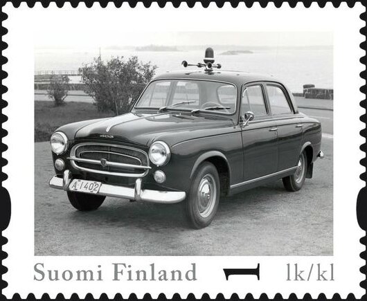 Police cars - Peugeot 403