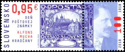 Stamp Day : Centenary of First Czechoslovak Stamp