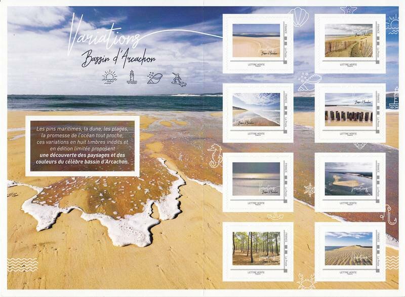 the change of bay of Arcachon
