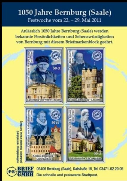 1050 Jahre Bernburg Saale