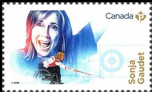 Stamp, Sonja Gaudet, Canada,  , Curling, Paralympics, Sports, Winter Sports, Women