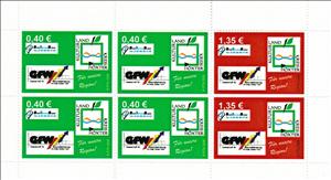 Mini Sheet, For Our Region, Germany, Modern Private Post Offices,  , Advertisements
