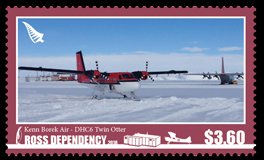 Stamp, DHC6 Twin Otter, Ross Dependency,  , Aircraft