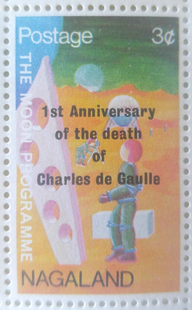 1st Anniversary Of The Death Of Charles De Gaule