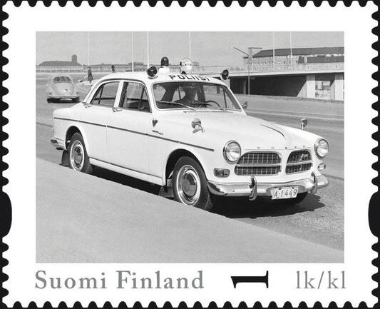 Police cars - Volvo Amazon Sport