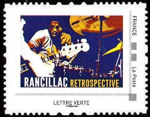 Stamp, The Art of Rancillac, France,  
