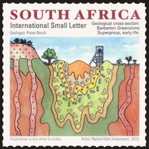 Stamp, Barbertone Greenstone, South Africa,  , Geology