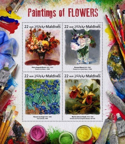 Paintings of flowers