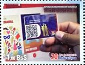 Stamp, 20th Anniversary of the Bolivarian Revolution, Venezuela,  , Hands, Politics