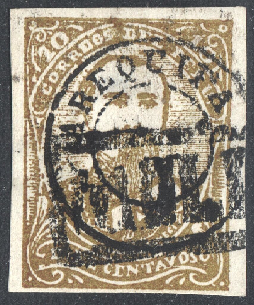 Col. Francisco Bolognesi Overprinted