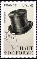 Stamp, Haut de Forme, France,  , Fashion, Headgear