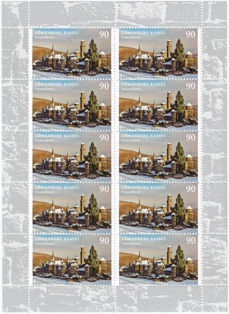 Lowenburg Kassel (minisheet of 10)
