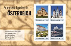 Mini Sheet, Landmarks (2018 Series II), Personalized and Private Mail Stamps,  , Castles, Churches - Cathedrals - Basilicas - Chapels, Fortresses / Strongholds