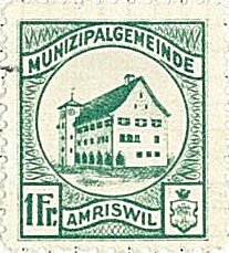 Stamp, Amriswil, Switzerland,  