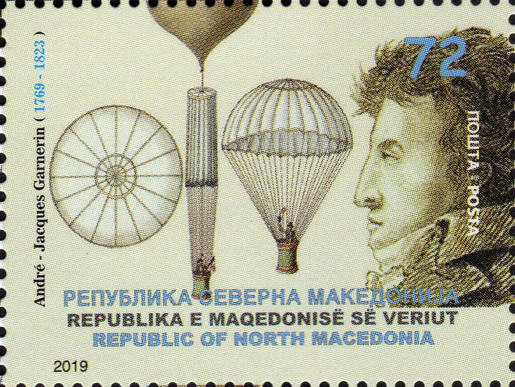 Andre-Jacques Garnerin, Inventor of Framlesws Parachute