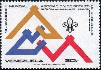 Scout Emblem and Tents