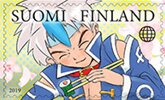 Booklet Pane, Echoes of Japan, Finland,  , Cartoons, Comics