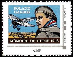 Stamp, Hero's Memory, France,  