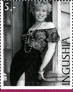 Stamp, Marylin Monroe, Cinderellas,  , Famous People