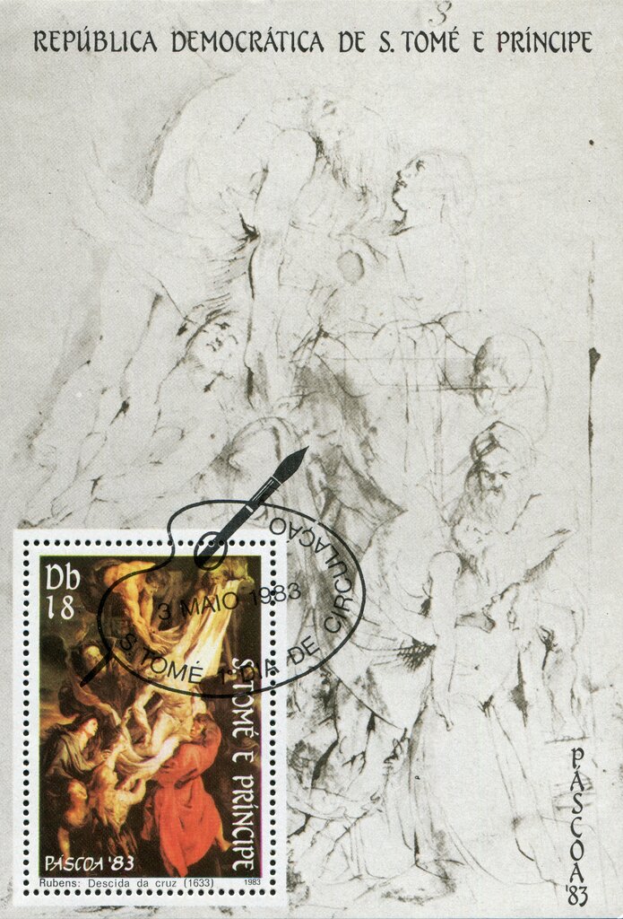 Descent from the Cross, by Rubens.