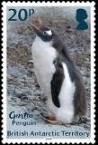 Stamp, Gentoo Penguin, British Antarctic Territory (BAT),  , Animals (Fauna), Birds, Penguins