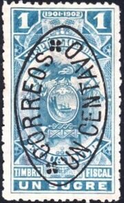 Overprinted Correos