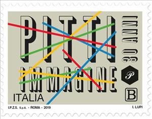 Stamp, 30th Anniversary of the Pitti Immagine Fashion Festival, Italy,  , Anniversaries and Jubilees, Fashion, Festivals