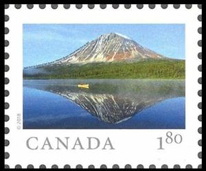 Stamp, Naats'ihch'oh National Park Reserve (NT), Canada,  , Canoeing, Landscapes, Mountains, Water