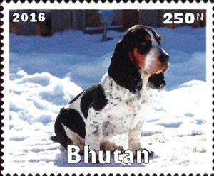 Stamp, Dog, Cinderellas,  , Animals (Fauna), Dogs, Mammals
