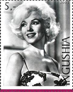 Stamp, Marylin Monroe, Cinderellas,  , Famous People