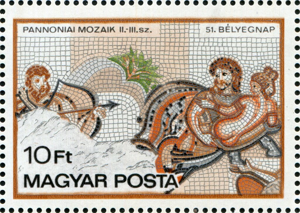 51st Stamp Day - Roman Mosaics