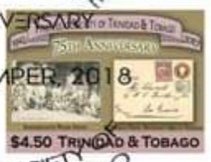 75th Anniversary of Trinidad & Tobago Philatelic Society