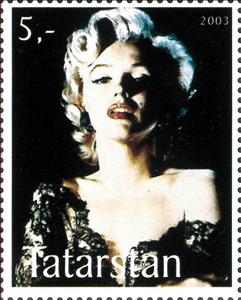 Stamp, Marilyn Monroe, Cinderellas,  , Actors, Famous People