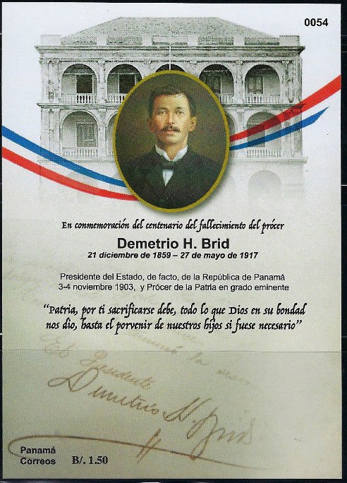 Centenary of Death of Demetrio Brid
