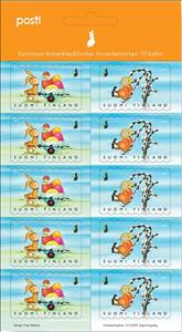 Booklet Pane, Easter 2019, Finland,  , Easter
