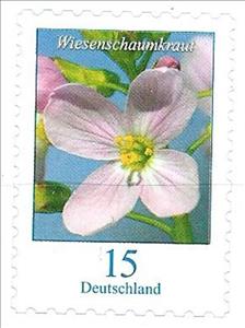 Stamp, Milkmaids (Cardamine pratensis), Germany, Federal Republic,  , Flowers, Plants (Flora)