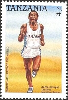 Juma Ikangaa, Tanzania, marathon