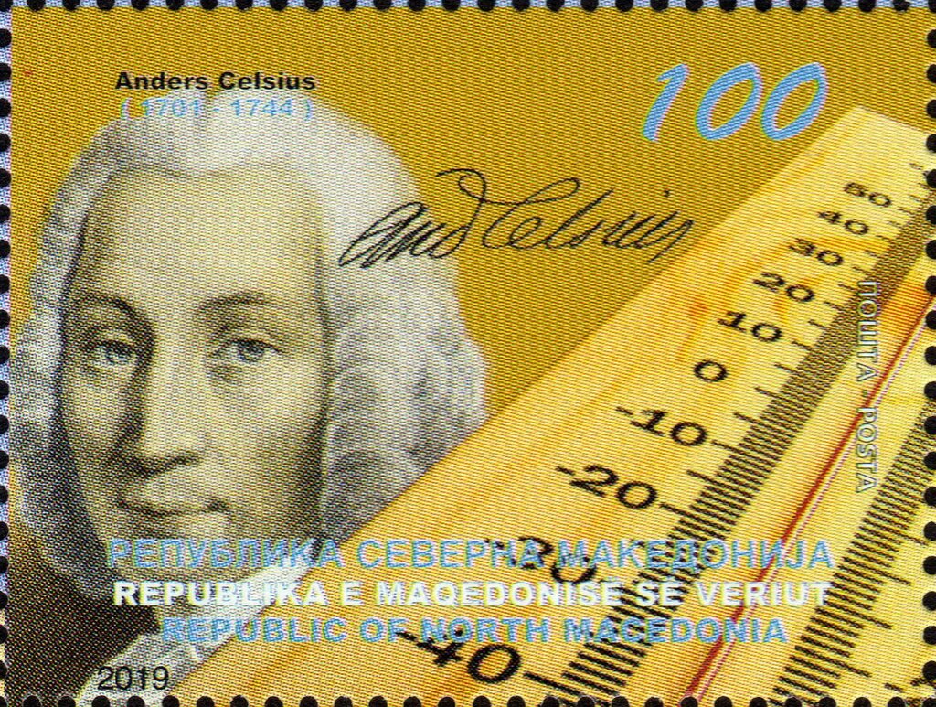 Anders Celsius, Physist